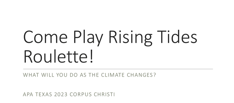 Rising Tides Roulette