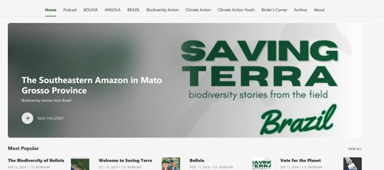 News from Saving Terra