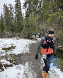 The Northern Ultra Trail Service (NUTS) trail race begins on the Karhunkierros (Bear’s) Trail and runs 166K to the Arctic Circle