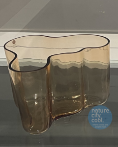 The Aalto Vase – original wooden mold and finished products.