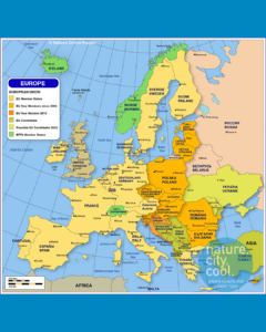 Europe Countries Map